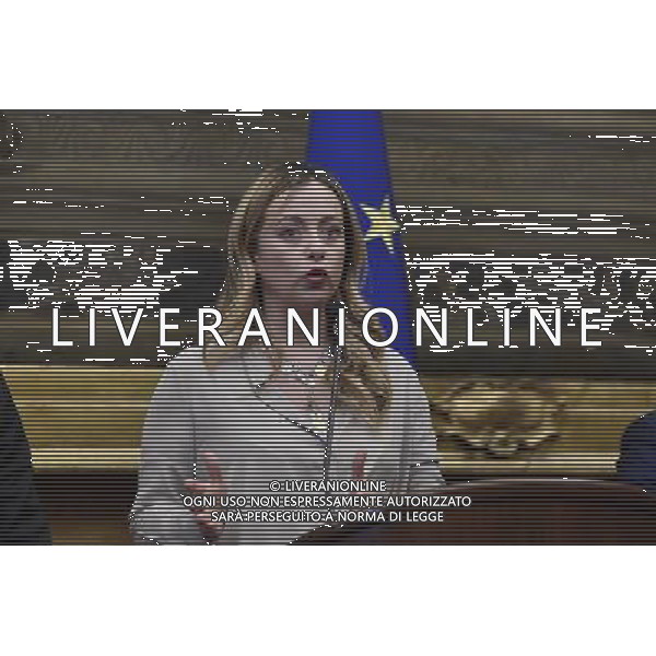 Consultazioni conclusive dopo la Crisi di Governo, del premier incaricato Paolo Gentiloni alla Camera Roma 12 dicembre 2016 nella foto Giorgia Meloni Â©Corradetti / AGENZIA ALDO LIVERANI SAS