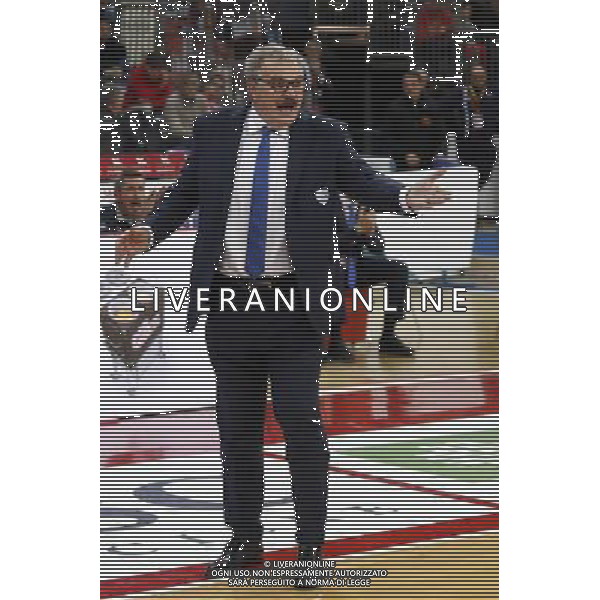 Consultinvest Pesaro vs Enel Basket Brindisi 11/12/2016 nella foto: SACCHETTI ROMEO COACH ©CLAUDIO ZAMAGNI/AGENZIA ALDO LIVERANI S.A.S.