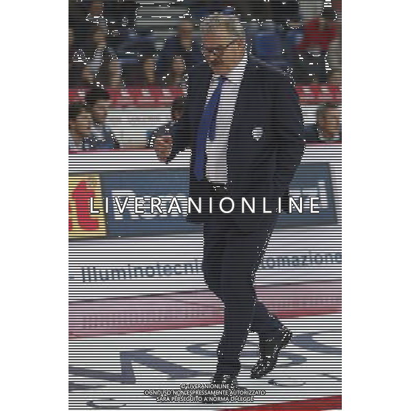 Consultinvest Pesaro vs Enel Basket Brindisi 11/12/2016 nella foto: SACCHETTI ROMEO COACH ©CLAUDIO ZAMAGNI/AGENZIA ALDO LIVERANI S.A.S.
