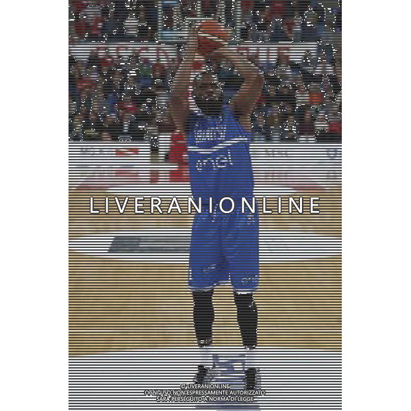 Consultinvest Pesaro vs Enel Basket Brindisi 11/12/2016 nella foto: AGBELESE DANNY ©CLAUDIO ZAMAGNI/AGENZIA ALDO LIVERANI S.A.S.