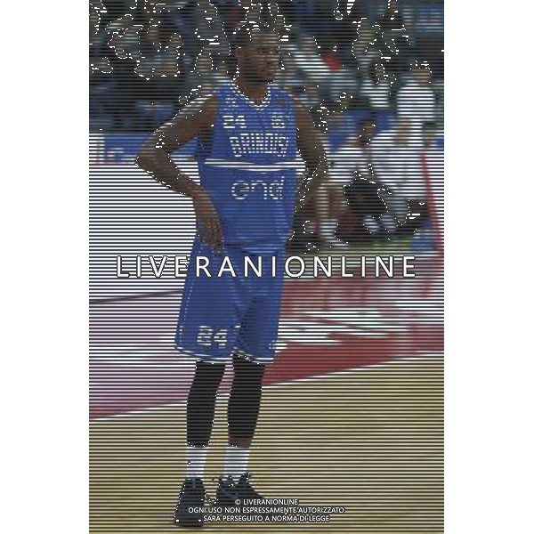 Consultinvest Pesaro vs Enel Basket Brindisi 11/12/2016 nella foto: M\'BAYE AMATH ©CLAUDIO ZAMAGNI/AGENZIA ALDO LIVERANI S.A.S.