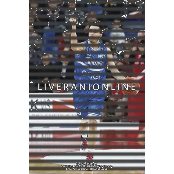 Consultinvest Pesaro vs Enel Basket Brindisi 11/12/2016 nella foto: SPANGHERO MARCO ©CLAUDIO ZAMAGNI/AGENZIA ALDO LIVERANI S.A.S.