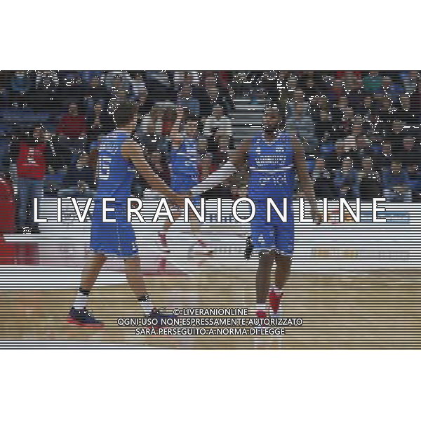 Consultinvest Pesaro vs Enel Basket Brindisi 11/12/2016 nella foto: DONZELLI E CARTER ©CLAUDIO ZAMAGNI/AGENZIA ALDO LIVERANI S.A.S.