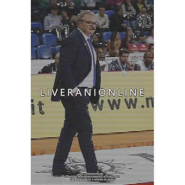 Consultinvest Pesaro vs Enel Basket Brindisi 11/12/2016 nella foto: SACCHETTI ROMEO COACH ©CLAUDIO ZAMAGNI/AGENZIA ALDO LIVERANI S.A.S.
