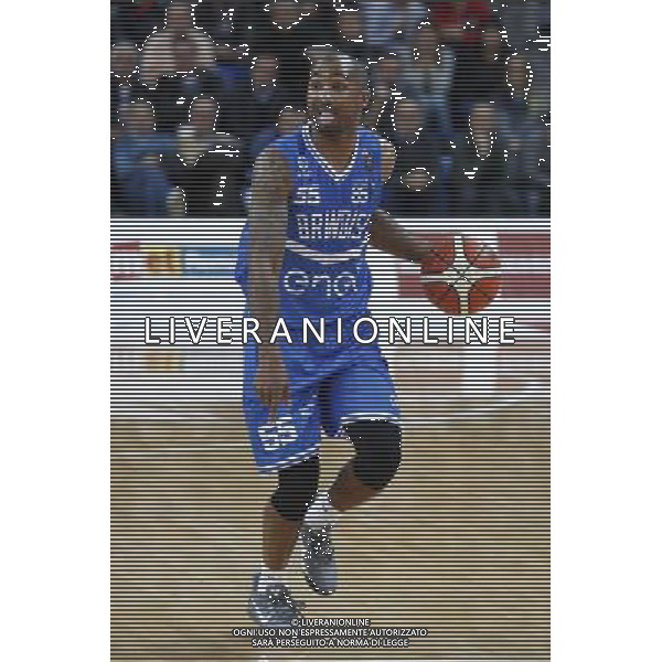 Consultinvest Pesaro vs Enel Basket Brindisi 11/12/2016 nella foto: GOSS PHIL ©CLAUDIO ZAMAGNI/AGENZIA ALDO LIVERANI S.A.S.