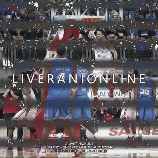 Consultinvest Pesaro vs Enel Basket Brindisi 11/12/2016 nella foto: ESULTANZA FIELDS ©CLAUDIO ZAMAGNI/AGENZIA ALDO LIVERANI S.A.S.