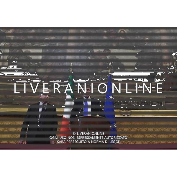 Ettore Rosato e Luigi ZandaConsultazioni conclusive dopo la Crisi di Governo, del premier incaricato Paolo Gentiloni alla Camera Roma 12 dicembre 2016 nella foto Ettore Rosato e Luigi Zanda Â©Corradetti / AGENZIA ALDO LIVERANI SAS