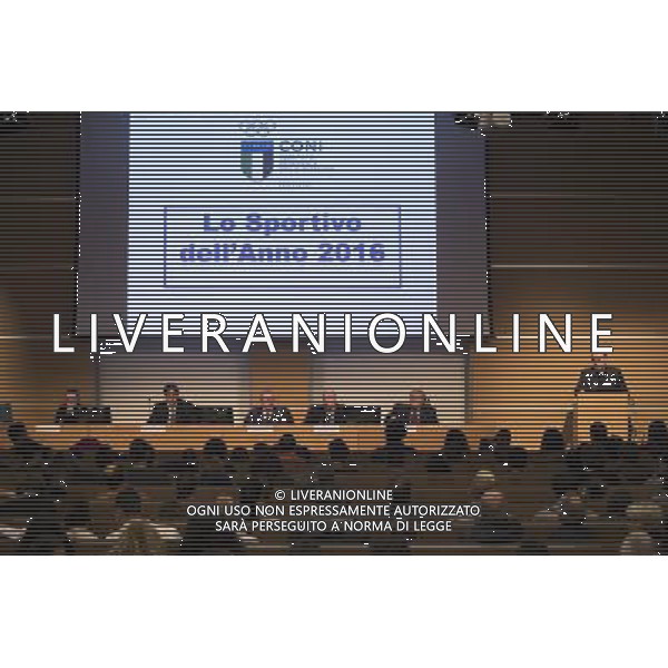 Rimini Sportivo dell\'anno 2016 12/12/2016 nella foto: la delegazione Â©CLAUDIO ZAMAGNI/AGENZIA ALDO LIVERANI S.A.S.