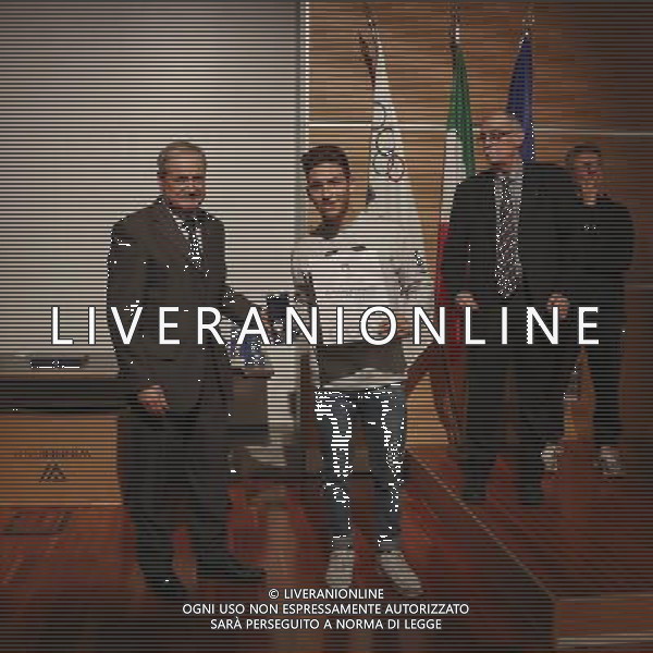 Rimini Sportivo dell\'anno 2016 12/12/2016 nella foto: ENEA BASTIANINI RITIRA LA MEDALIA D\'ARGENTO Â©CLAUDIO ZAMAGNI/AGENZIA ALDO LIVERANI S.A.S.