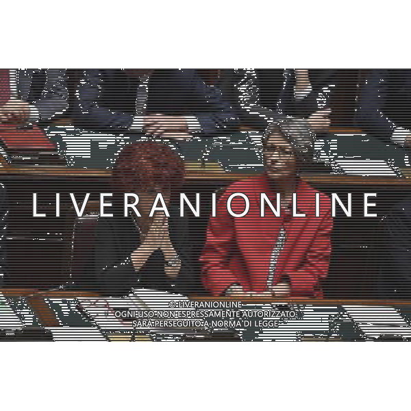 Camera la votazione di fiducia sulle dichiarazioni programmatiche del presidente del Consiglio Paolo Gentiloni Roma 13 dicembre 2016 nella foto Valeria Fedeli e Anna Finocchiaro ©Corradetti / AGENZIA ALDO LIVERANI SAS