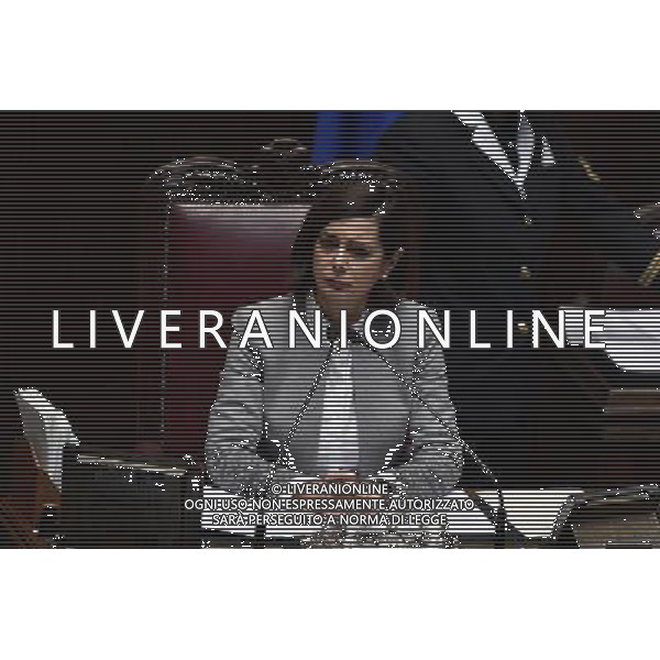 Camera la votazione di fiducia sulle dichiarazioni programmatiche del presidente del Consiglio Paolo Gentiloni Roma 13 dicembre 2016 nella foto Laura Boldrini ©Corradetti / AGENZIA ALDO LIVERANI SAS