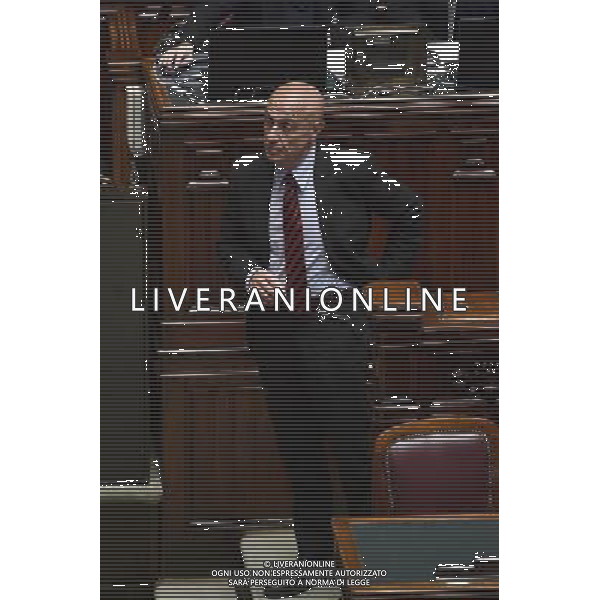 Camera la votazione di fiducia sulle dichiarazioni programmatiche del presidente del Consiglio Paolo Gentiloni Roma 13 dicembre 2016 nella foto Marco Minniti ©Corradetti / AGENZIA ALDO LIVERANI SAS