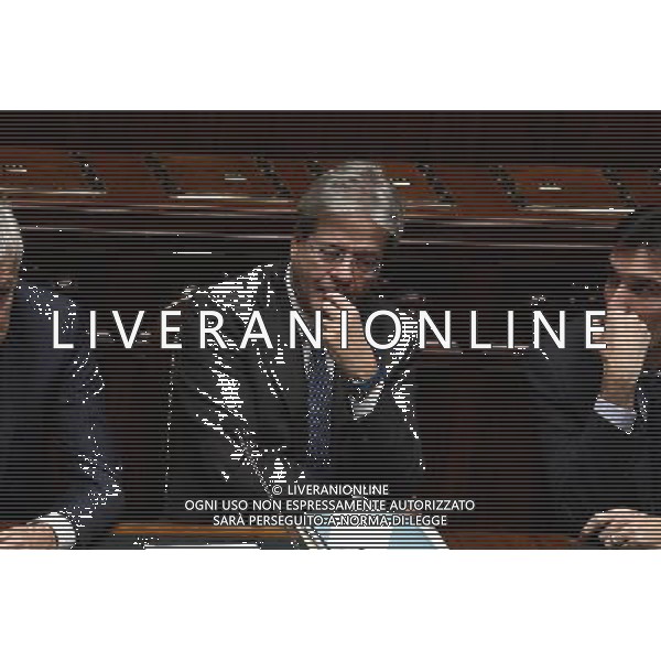 Camera la votazione di fiducia sulle dichiarazioni programmatiche del presidente del Consiglio Paolo Gentiloni Roma 13 dicembre 2016 nella foto Paolo Gentiloni ©Corradetti / AGENZIA ALDO LIVERANI SAS