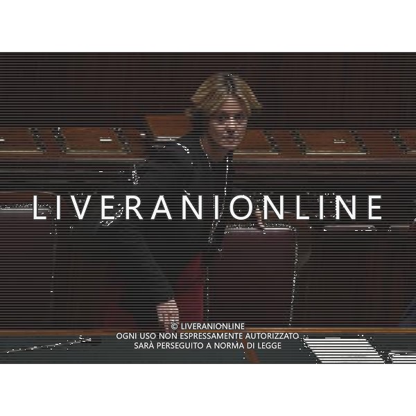 Camera la votazione di fiducia sulle dichiarazioni programmatiche del presidente del Consiglio Paolo Gentiloni Roma 13 dicembre 2016 nella foto Beatrice Lorenzin ©Corradetti / AGENZIA ALDO LIVERANI SAS