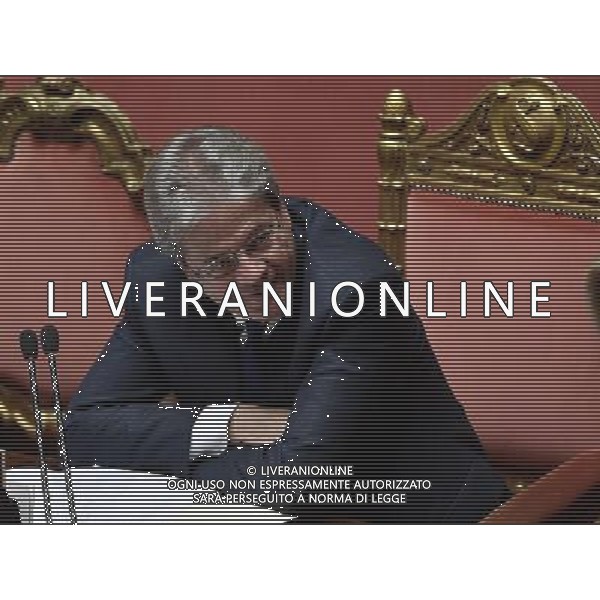 Senato Seduta Pubblica. Discussione sulle comunicazioni del Presidente del Consiglio dei Ministri Paolo Gentiloni Roma 14 dicembre 2016 nella foto Paolo Gentiloni ©Corradetti / AGENZIA ALDO LIVERANI SAS