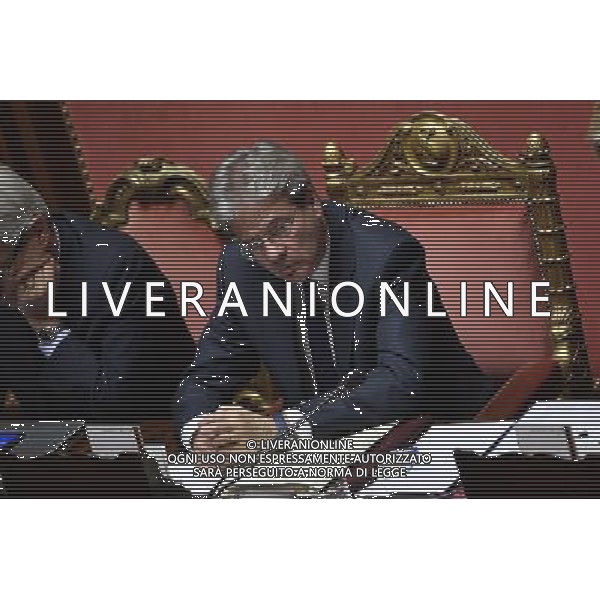 Senato Seduta Pubblica. Dibattito sulla fiducia al nuovo esecutivo Roma 14 dicembre 2016 nella foto Paolo Gentiloni ©Corradetti / AGENZIA ALDO LIVERANI SAS