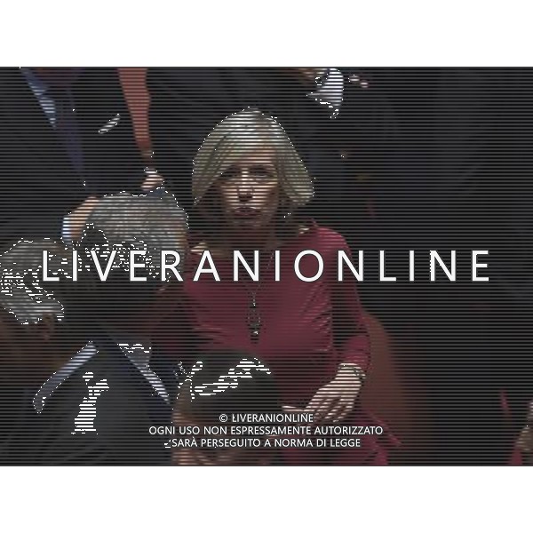 Senato Seduta Pubblica. Dibattito sulla fiducia al nuovo esecutivo Roma 14 dicembre 2016 nella foto Stefania Giannini ©Corradetti / AGENZIA ALDO LIVERANI SAS