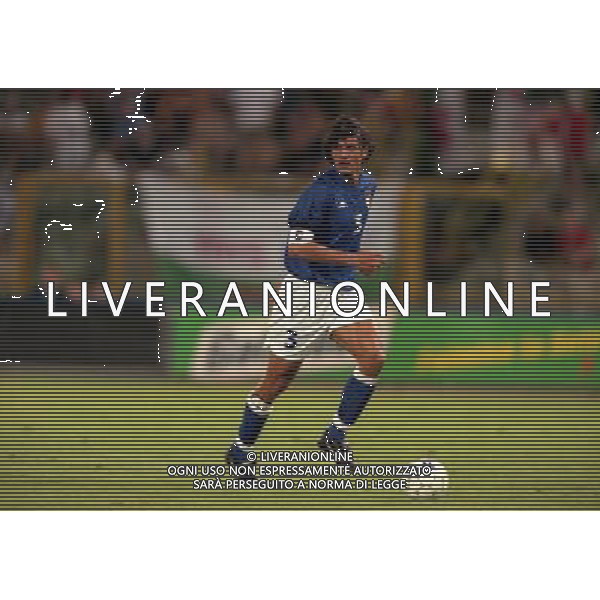 05-06 1999 BOLOGNA STADIO DALL\'ARA ITALIA GALLES NELLA FOTO PAOLO MALDINI AG ALDO LIVERANI SAS