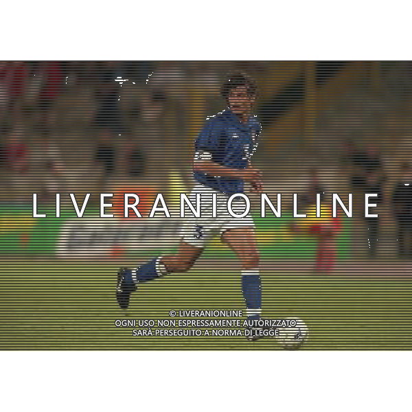 05-06 1999 BOLOGNA STADIO DALL\'ARA ITALIA GALLES NELLA FOTO PAOLO MALDINI AG ALDO LIVERANI SAS