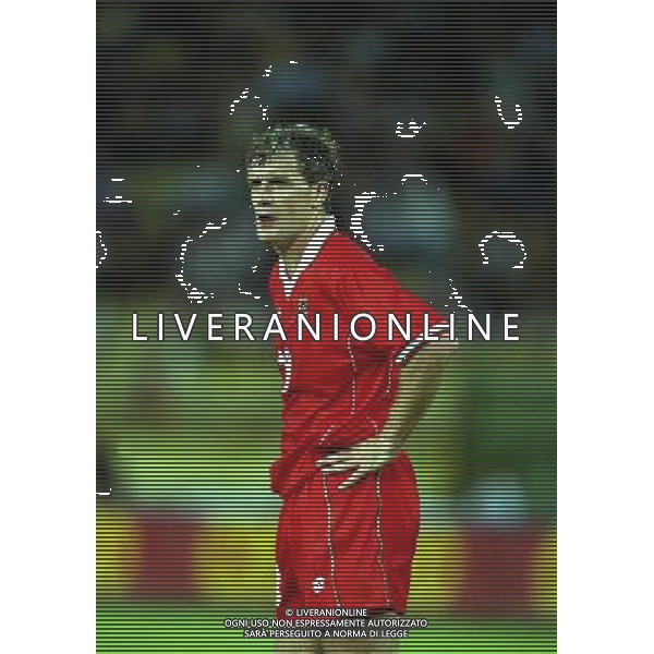 05-06 1999 BOLOGNA STADIO DALL\'ARA ITALIA GALLES NELLA FOTO HUGHES MARK AG ALDO LIVERANI SAS