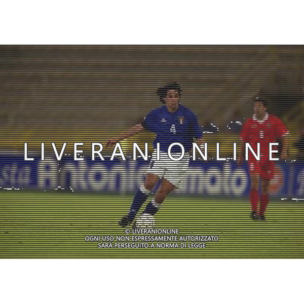 05-06 1999 BOLOGNA STADIO DALL\'ARA ITALIA GALLES NELLA FOTO DEMETRIO ALBERTINI AG ALDO LIVERANI SAS
