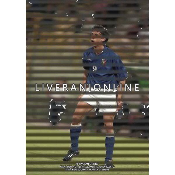 05-06 1999 BOLOGNA STADIO DALL\'ARA ITALIA GALLES NELLA FOTO FILIPPO INZAGHI AG ALDO LIVERANI SAS