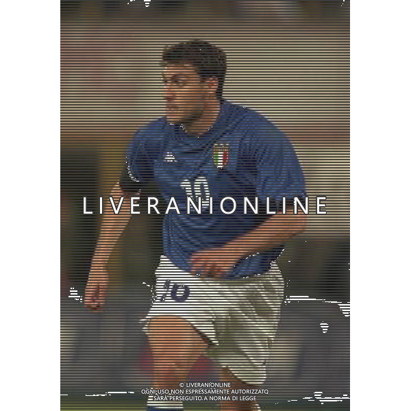 05-06 1999 BOLOGNA STADIO DALL\'ARA ITALIA GALLES NELLA FOTO CHRISTIAN VIERI AG ALDO LIVERANI SAS