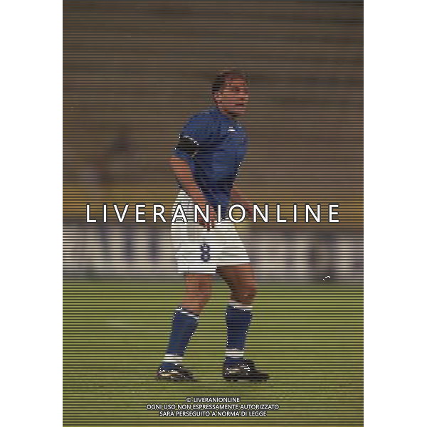 05-06 1999 BOLOGNA STADIO DALL\'ARA ITALIA GALLES NELLA FOTO ANTONIO CONTE AG ALDO LIVERANI SAS