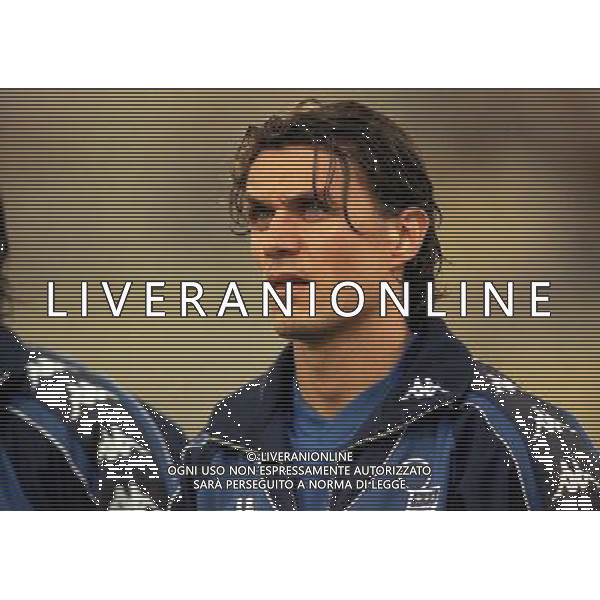 05-06 1999 BOLOGNA STADIO DALL\'ARA ITALIA GALLES NELLA FOTO PAOLO MALDINI AG ALDO LIVERANI SAS