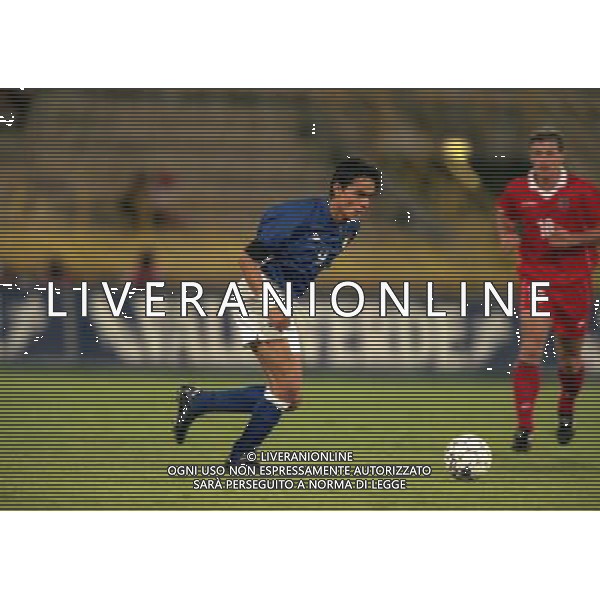 05-06 1999 BOLOGNA STADIO DALL\'ARA ITALIA GALLES NELLA FOTO FILIPPO INZAGHI AG ALDO LIVERANI SAS