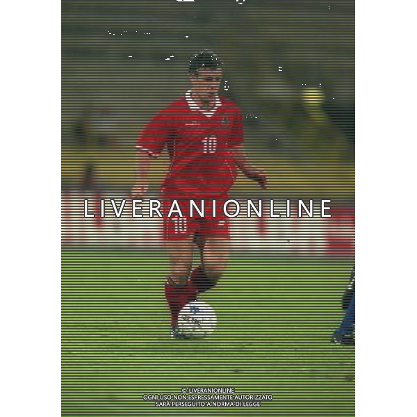 05-06 1999 BOLOGNA STADIO DALL\'ARA ITALIA GALLES NELLA FOTO MARK HUGHES AG ALDO LIVERANI SAS