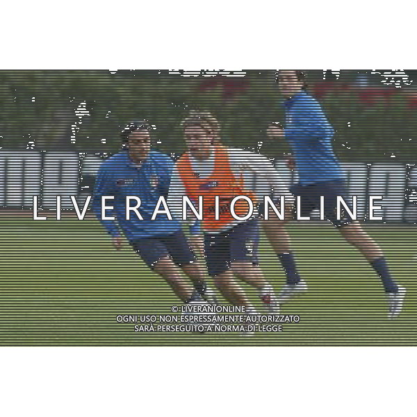 COVERCIANO 22/03/05 ALLENAMENTO DELLA NAZIONALE NELLA FOTO CASSANO ANTONIO PH GIANNI NUCCI/AG.ALDO LIVERANI