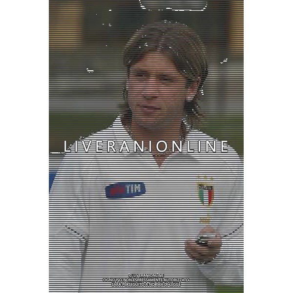 COVERCIANO 22/03/05 ALLENAMENTO DELLA NAZIONALE NELLA FOTO CASSANO ANTONIO PH GIANNI NUCCI/AG.ALDO LIVERANI