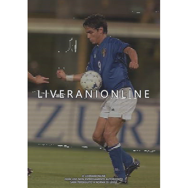 05-06 1999 BOLOGNA STADIO DALL\'ARA ITALIA GALLES NELLA FOTO FILIPPO INZAGHI AG ALDO LIVERANI SAS