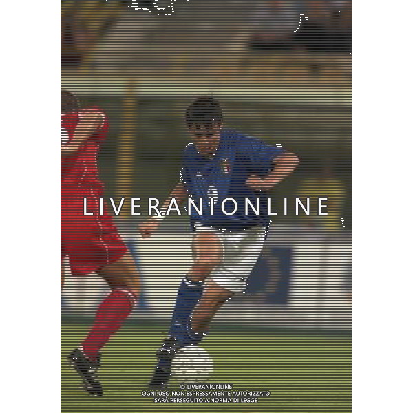 05-06 1999 BOLOGNA STADIO DALL\'ARA ITALIA GALLES NELLA FOTO FILIPPO INZAGHI AG ALDO LIVERANI SAS