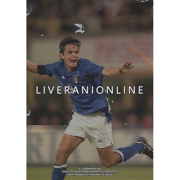05-06 1999 BOLOGNA STADIO DALL\'ARA ITALIA GALLES NELLA FOTO FILIPPO INZAGHI AG ALDO LIVERANI SAS