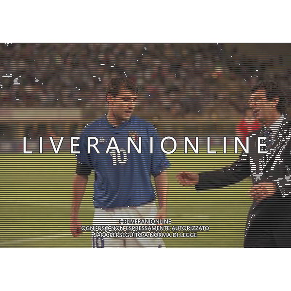 05-06 1999 BOLOGNA STADIO DALL\'ARA ITALIA GALLES NELLA FOTO AG ALDO LIVERANI SAS