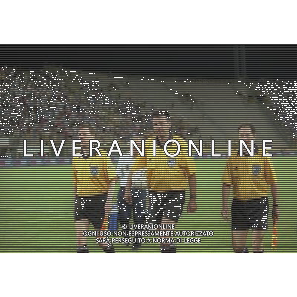 05-06 1999 BOLOGNA STADIO DALL\'ARA ITALIA GALLES NELLA FOTO ARBITRO EDGAR STEINBORN AG ALDO LIVERANI SAS