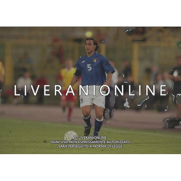 05-06 1999 BOLOGNA STADIO DALL\'ARA ITALIA GALLES NELLA FOTO FABIO CANNAVARO AG ALDO LIVERANI SAS