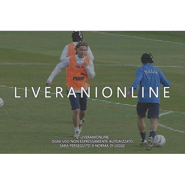 COVERCIANO 22/03/05 ALLENAMENTO DELLA NAZIONALE NELLA FOTO CASSANO ANTONIO PH GIANNI NUCCI/AG.ALDO LIVERANI