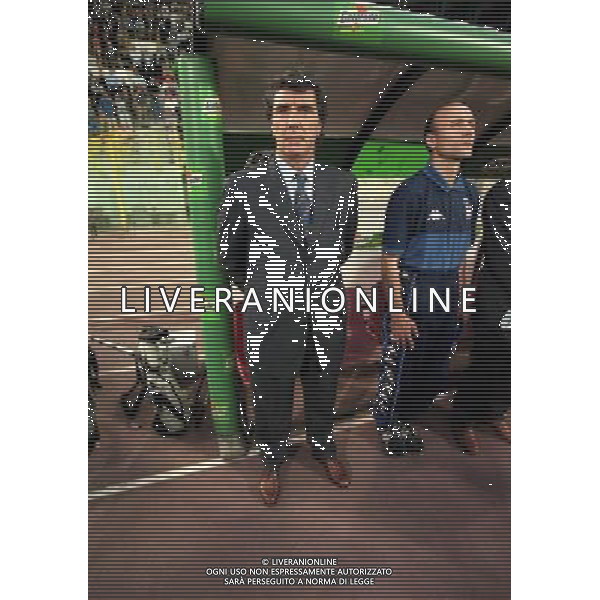 05-06 1999 BOLOGNA STADIO DALL\'ARA ITALIA GALLES NELLA FOTO DINO ZOFF ALLENATORE NAZIONALE ITALIANA CON FRANCESCO ROCCA AG ALDO LIVERANI SAS