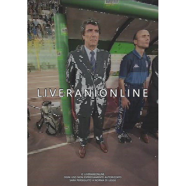 05-06 1999 BOLOGNA STADIO DALL\'ARA ITALIA GALLES NELLA FOTO DINO ZOFF ALLENATORE NAZIONALE ITALIANA CON FRANCESCO ROCCA AG ALDO LIVERANI SAS
