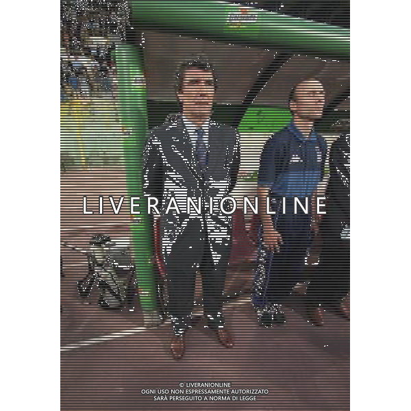 05-06 1999 BOLOGNA STADIO DALL\'ARA ITALIA GALLES NELLA FOTO DINO ZOFF ALLENATORE NAZIONALE ITALIANA CON FRANCESCO ROCCA AG ALDO LIVERANI SAS