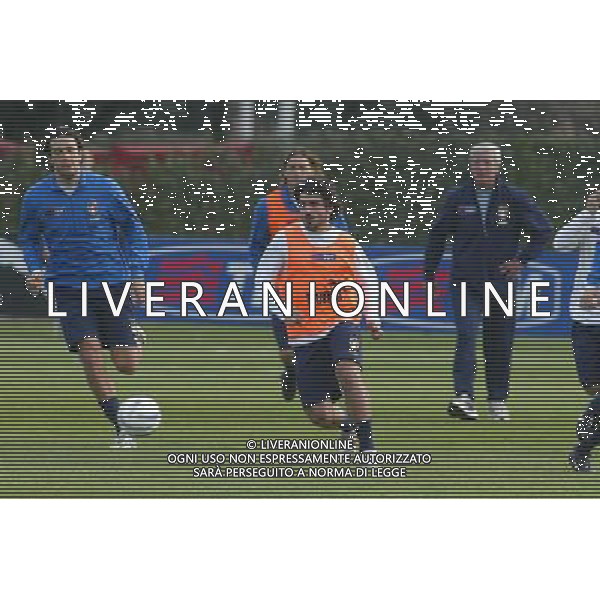 COVERCIANO 22/03/05 ALLENAMENTO DELLA NAZIONALE NELLA FOTO GATTUSO GENNARO PH GIANNI NUCCI/AG.ALDO LIVERANI