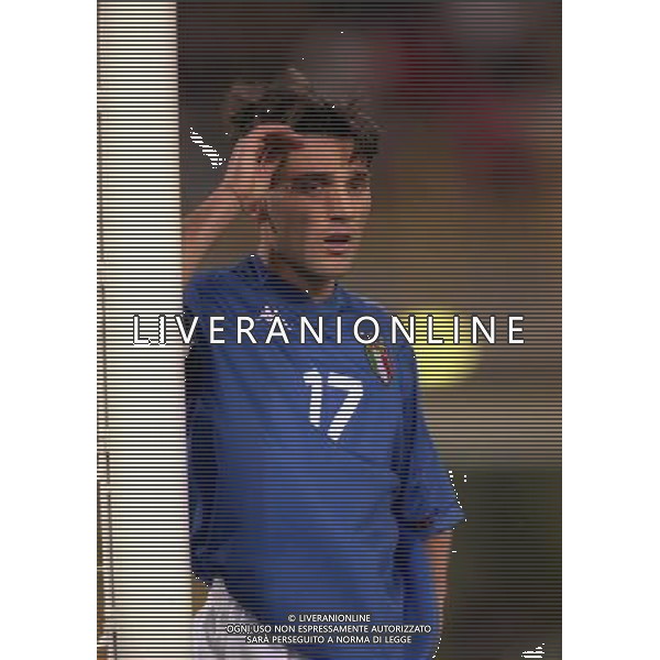05-06 1999 BOLOGNA STADIO DALL\'ARA ITALIA GALLES NELLA FOTO VINCENZO MONTELLA AG ALDO LIVERANI SAS