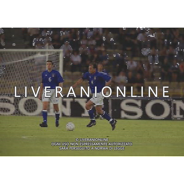 05-06 1999 BOLOGNA STADIO DALL\'ARA ITALIA GALLES NELLA FOTO ANTONIO CONTE AG ALDO LIVERANI SAS