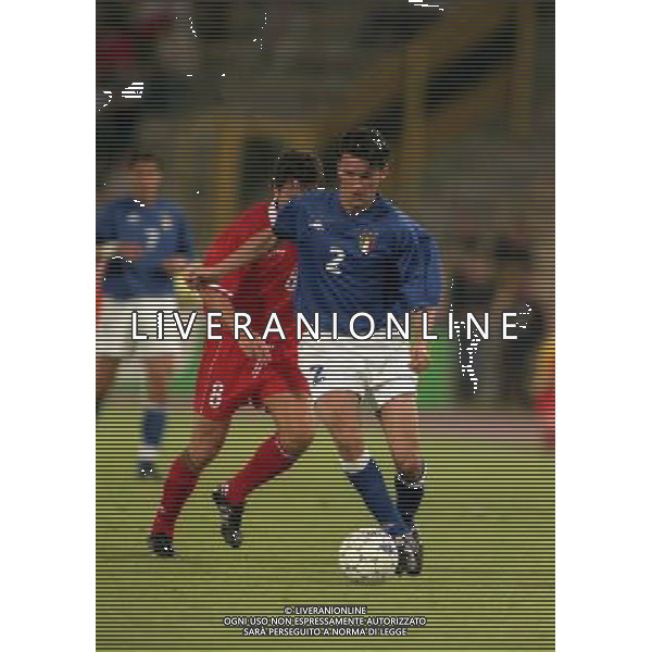 05-06 1999 BOLOGNA STADIO DALL\'ARA ITALIA GALLES NELLA FOTO PANUCCI CHRISTIAN AG ALDO LIVERANI SAS
