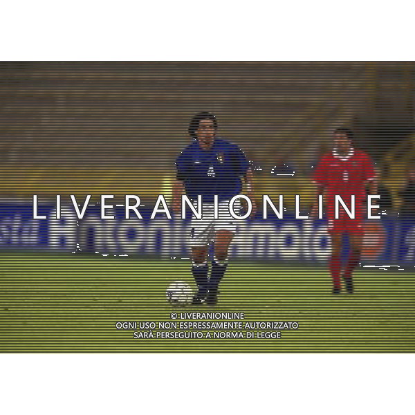 05-06 1999 BOLOGNA STADIO DALL\'ARA ITALIA GALLES NELLA FOTO DEMETRIO ALBERTINI AG ALDO LIVERANI SAS