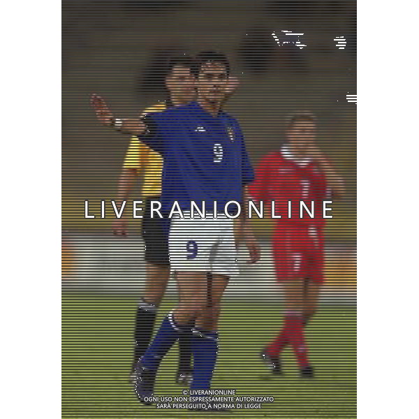 05-06 1999 BOLOGNA STADIO DALL\'ARA ITALIA GALLES NELLA FOTO FILIPPO INZAGHI AG ALDO LIVERANI SAS