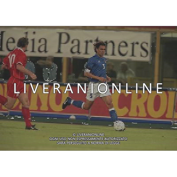 05-06 1999 BOLOGNA STADIO DALL\'ARA ITALIA GALLES NELLA FOTO PAOLO MALDINI AG ALDO LIVERANI SAS